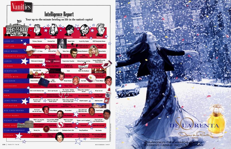 Intelligence Report | Vanity Fair | December 1997
