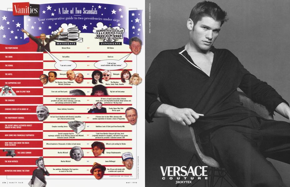 A Tale of Two Scandals | Vanity Fair | May 1998