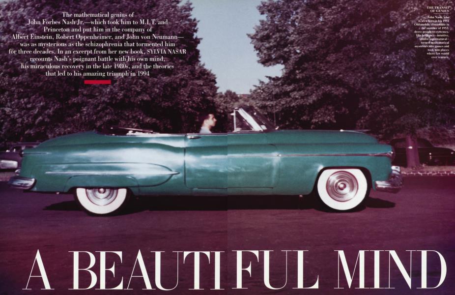 A BEAUTIFUL MIND | Vanity Fair | June 1998
