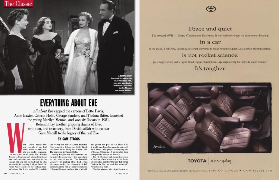 EVERYTHING ABOUT EVE | Vanity Fair | April 1999