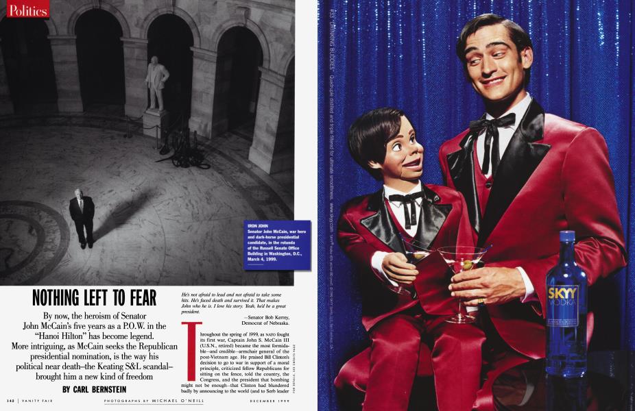 NOTHING LEFT TO FEAR | Vanity Fair | December 1999