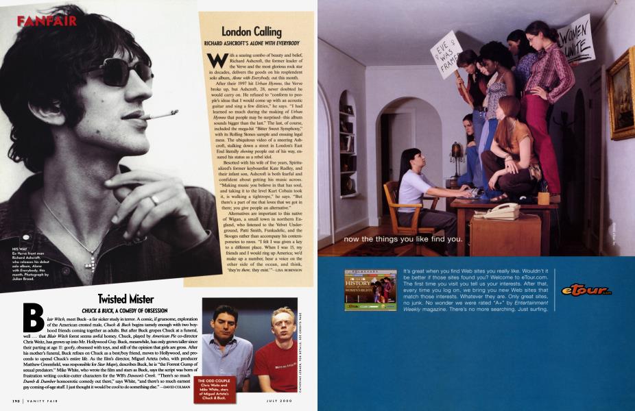 Twisted Mister | Vanity Fair | July 2000