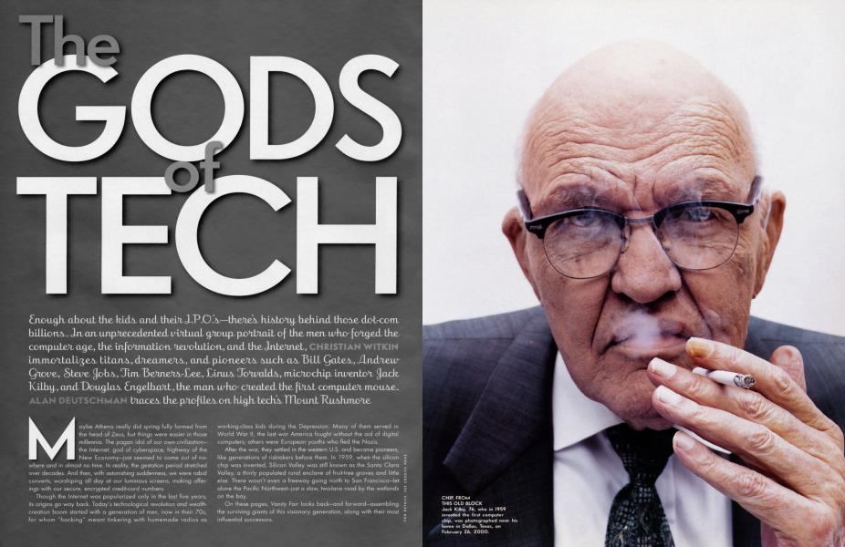 The GODS of TECH | Vanity Fair | July 2000