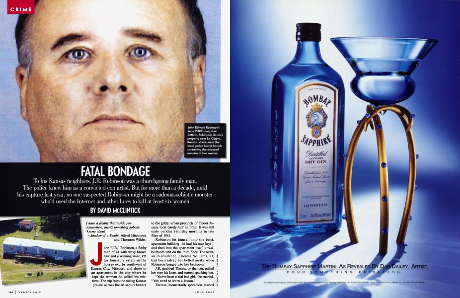 FATAL BONDAGE | Vanity Fair | June 2001
