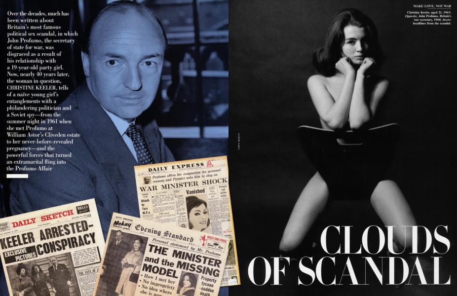CLOUDS OF SCANDAL | Vanity Fair | JULY 2001