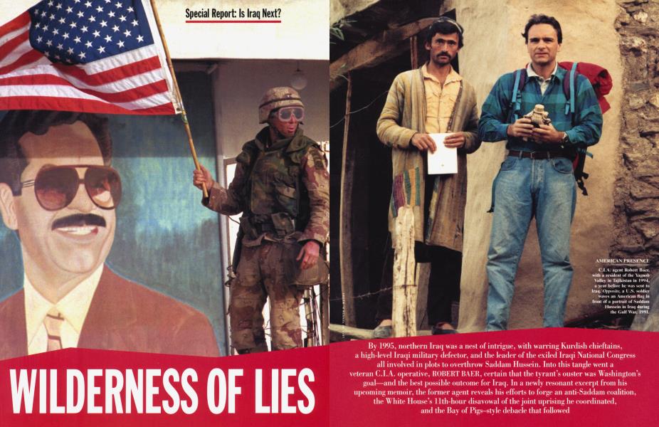 WILDERNESS OF LIES | Vanity Fair | February 2002