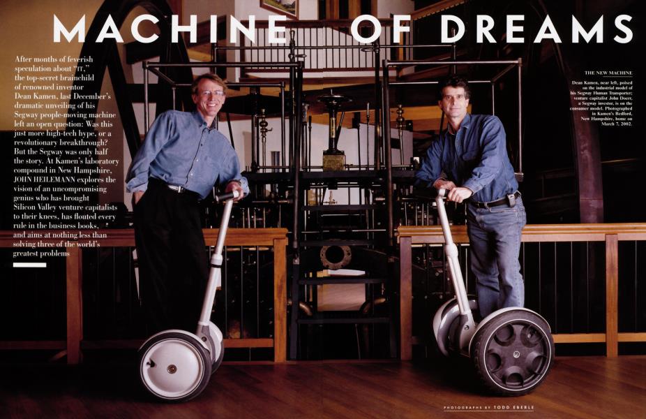 MACHINE OF DREAMS | Vanity Fair | May 2002