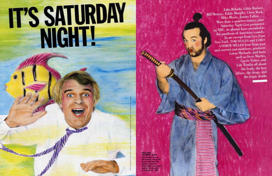 IT'S SATURDAY NIGHT! | Vanity Fair | September 2002