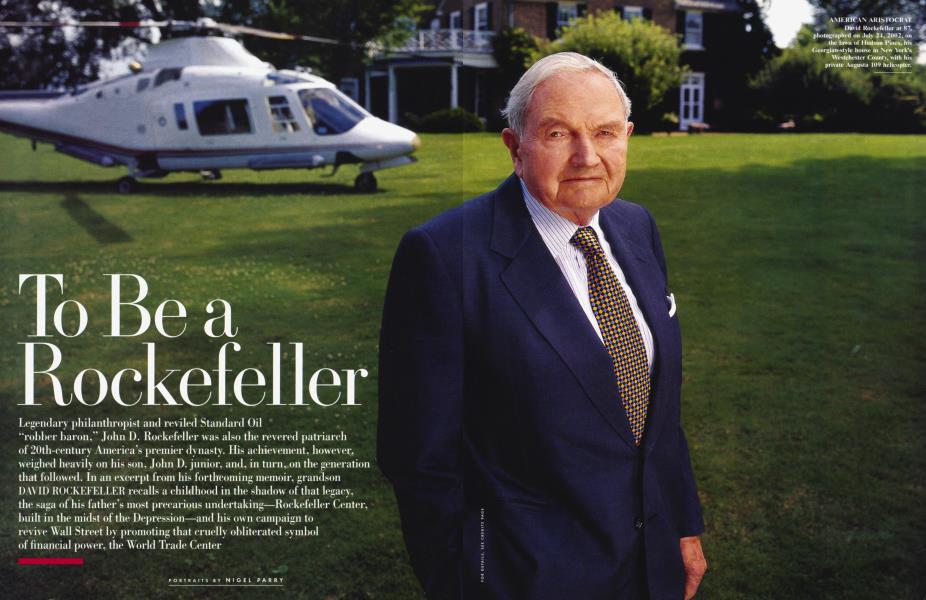 To Be a Rockefeller | Vanity Fair | October 2002