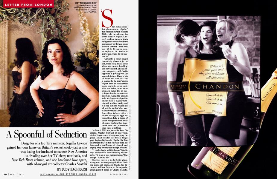 A Spoonful of Seduction | Vanity Fair | December 2002