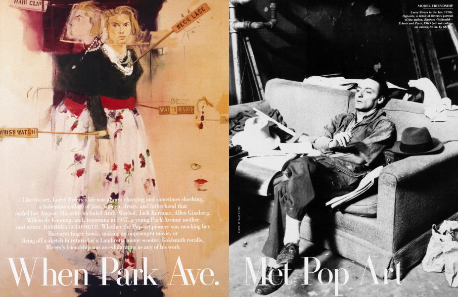 When Park Ave. Met Pop Art | Vanity Fair | January 2003