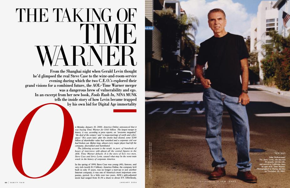 THE TAKING OF TIME WARNER | Vanity Fair | January 2004