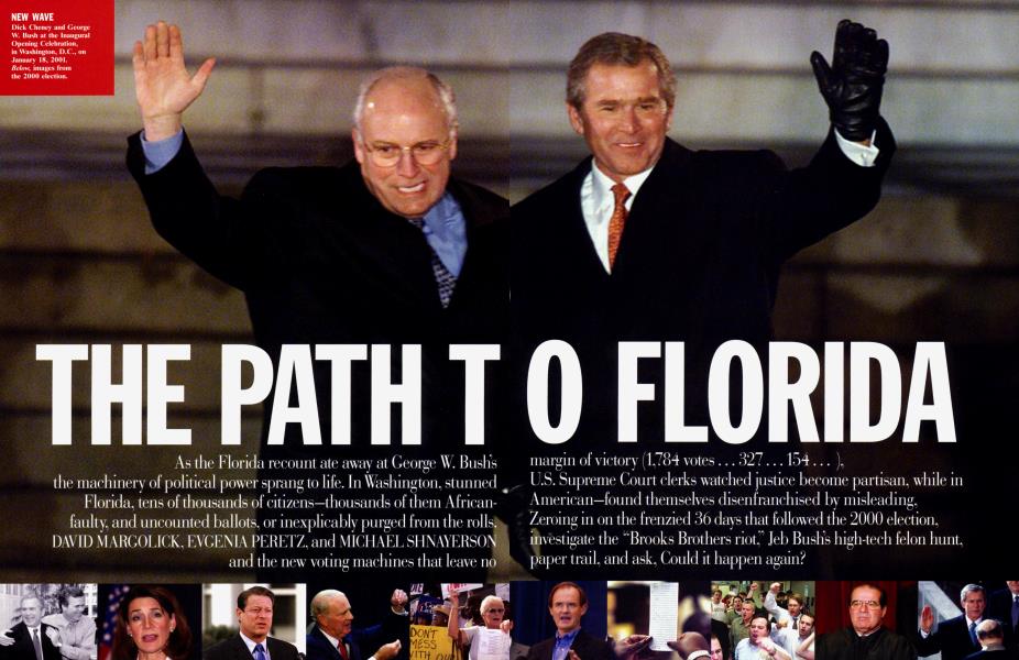 THE PATH TO FLORIDA | Vanity Fair | October 2004