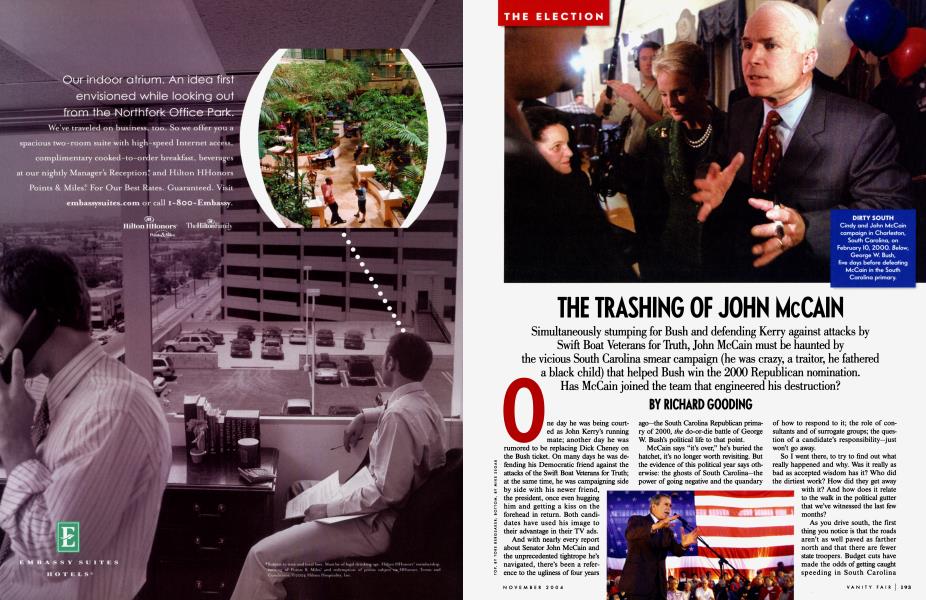 THE TRASHING OF JOHN McCAIN | Vanity Fair | November 2004