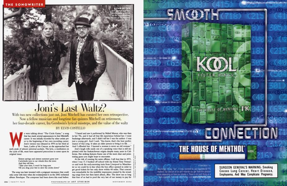 Joni's Last Waltz? | Vanity Fair | November 2004