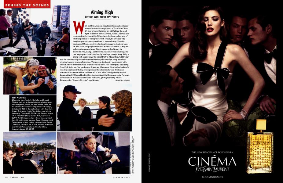 Aiming High | Vanity Fair | January 2005