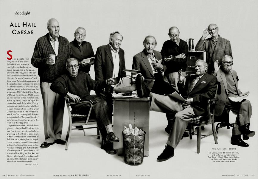 ALL HAIL CAESAR | Vanity Fair | August 2005