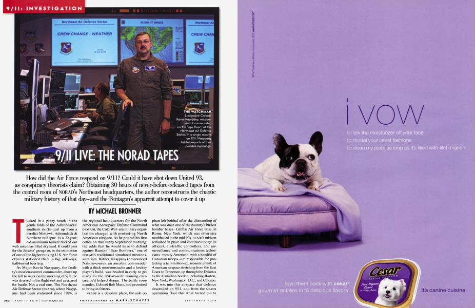 9/11 LIVE: THE NORAD TAPES | Vanity Fair | September 2006