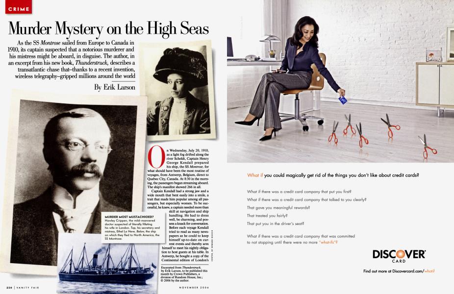 Murder Mystery on the High Seas | Vanity Fair | November 2006