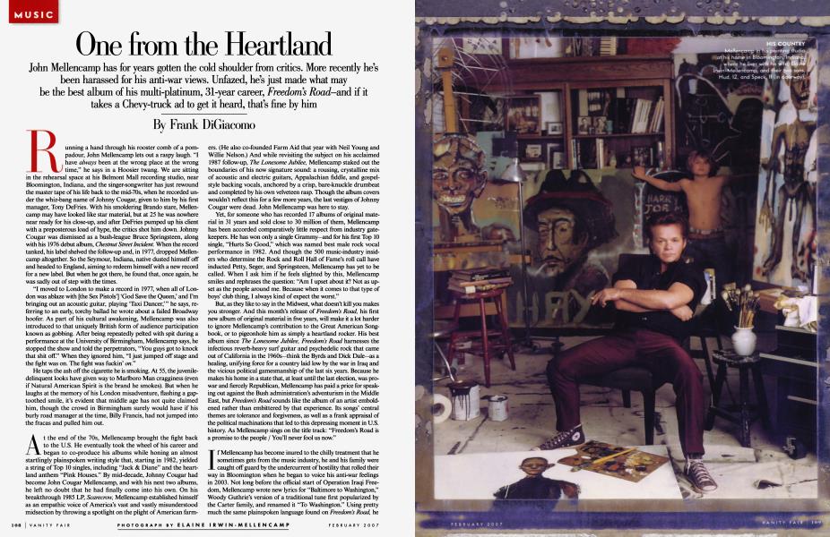 One from the Heartland | Vanity Fair | February 2007