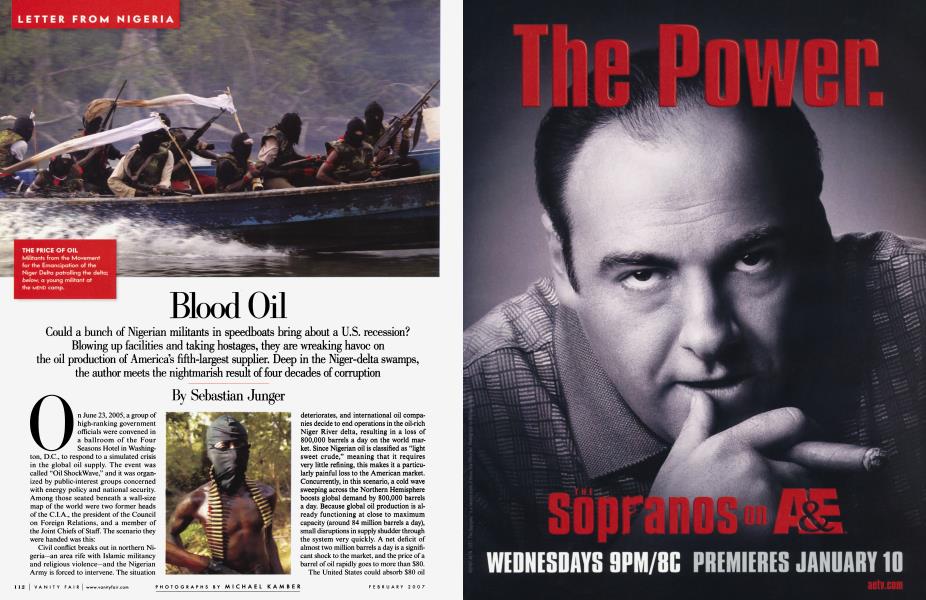 Blood Oil | Vanity Fair | February 2007