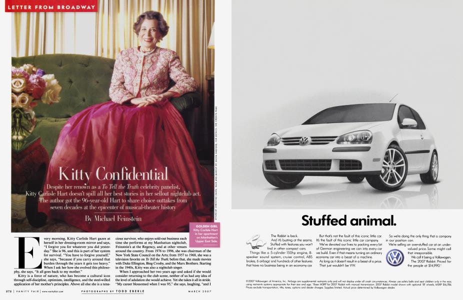 Kitty Confidential | Vanity Fair | March 2007