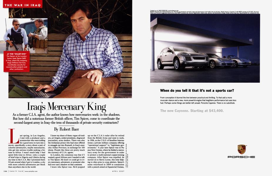 Iraq's Mercenary King | Vanity Fair | April 2007