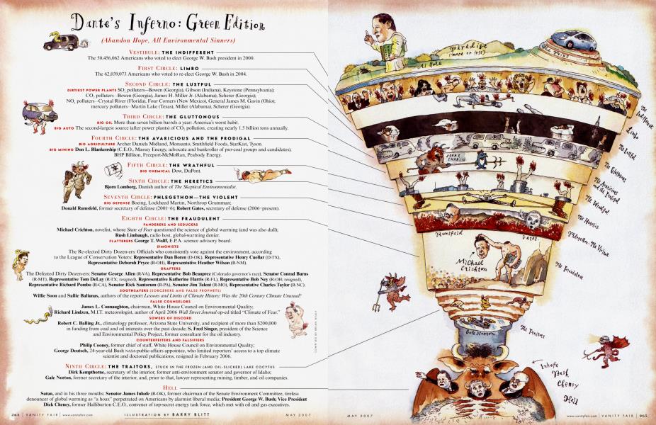 Dante's Inferno: Green Edition | Vanity Fair | May 2007