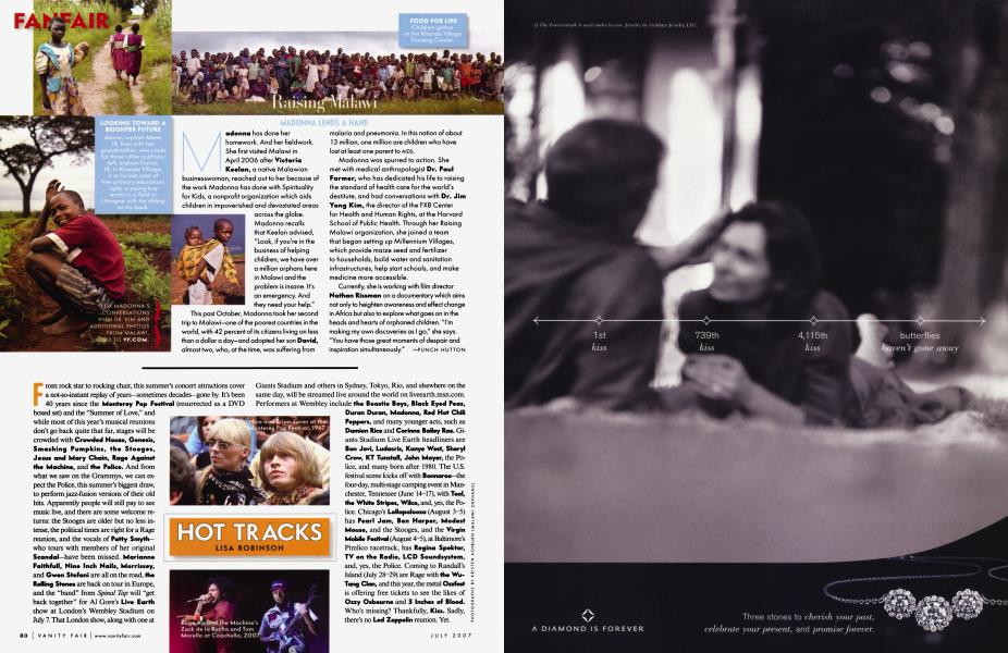 Raising Malawi | Vanity Fair | July 2007