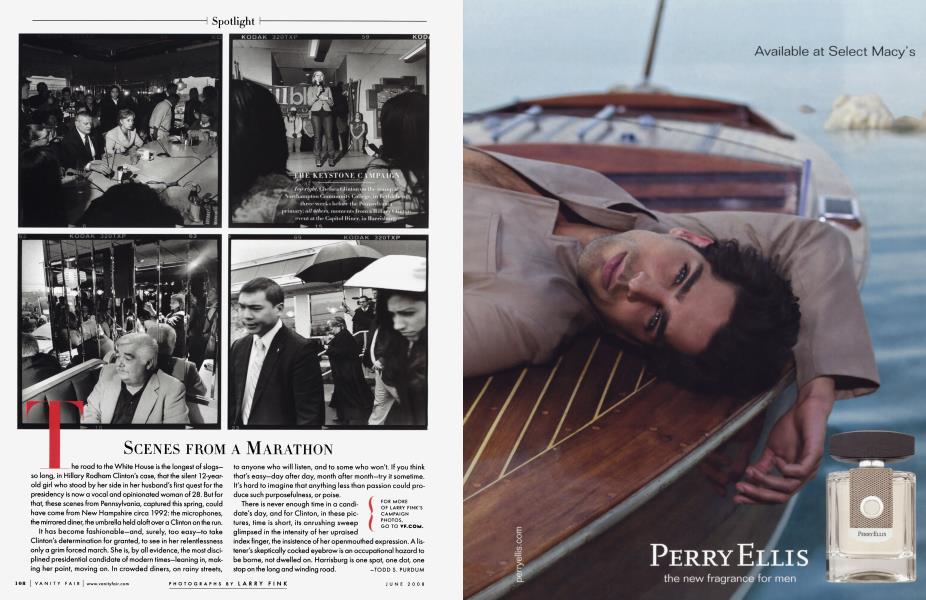 SCENES FROM A MARATHON | Vanity Fair | June 2008