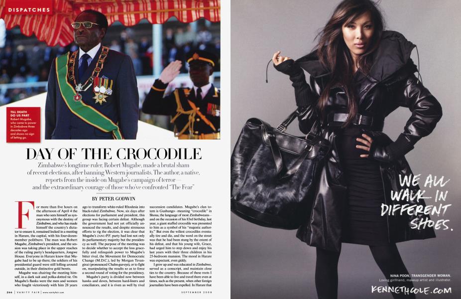 DAY OF THE CROCODILE | Vanity Fair | September 2009