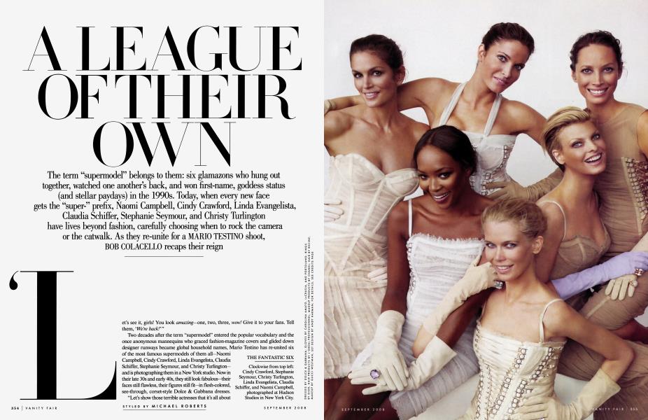 ALEAGUE OF THEIR OWN | Vanity Fair | September 2009
