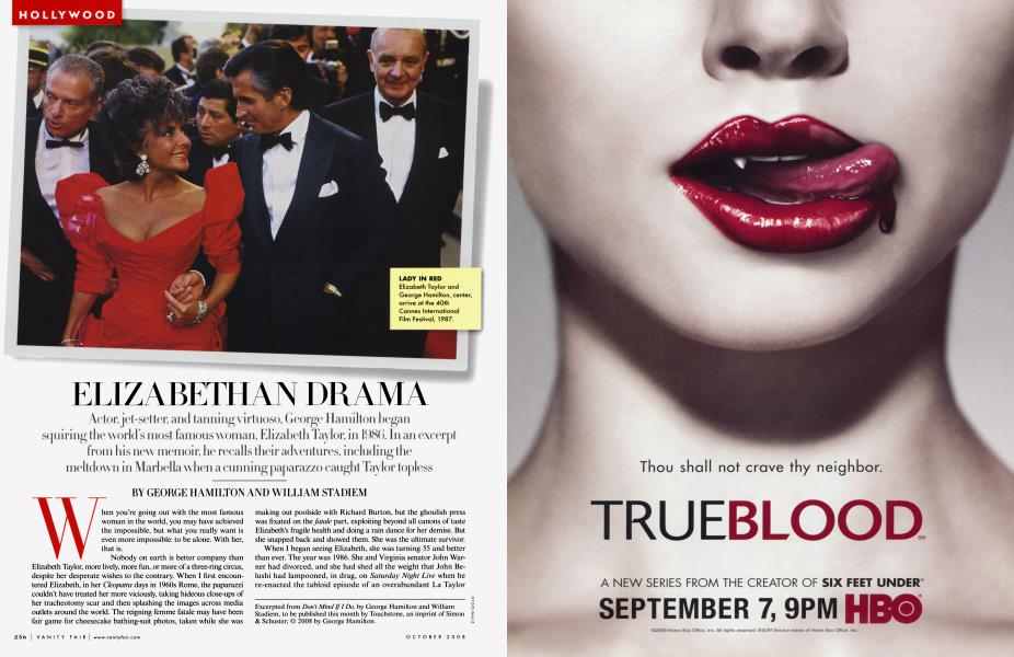 ELIZABETHAN DRAMA | Vanity Fair | October 2008