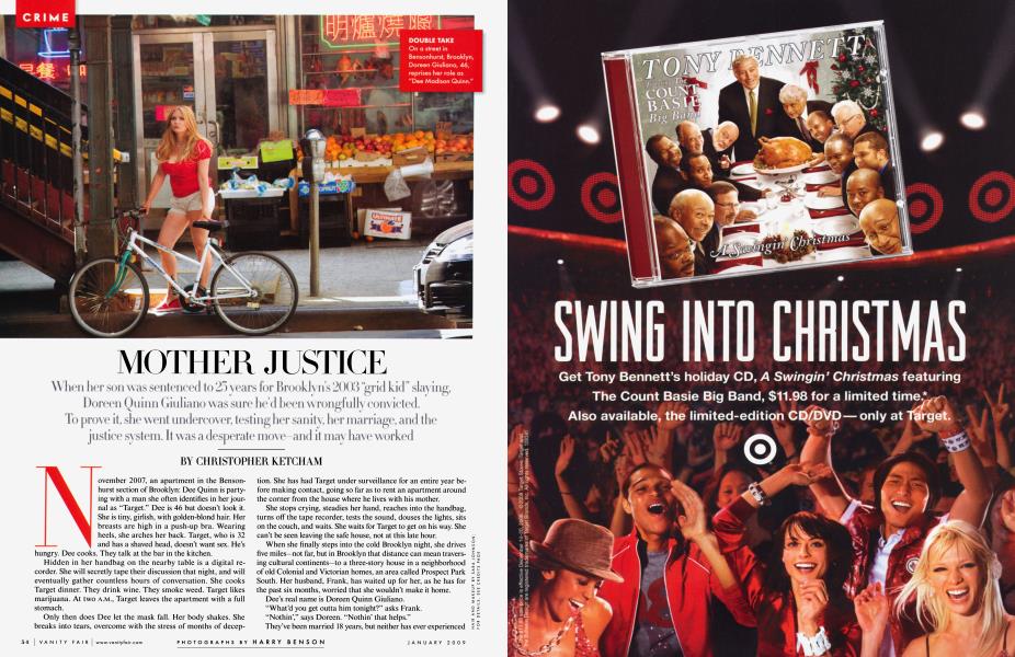 MOTHER JUSTICE | Vanity Fair | January 2009