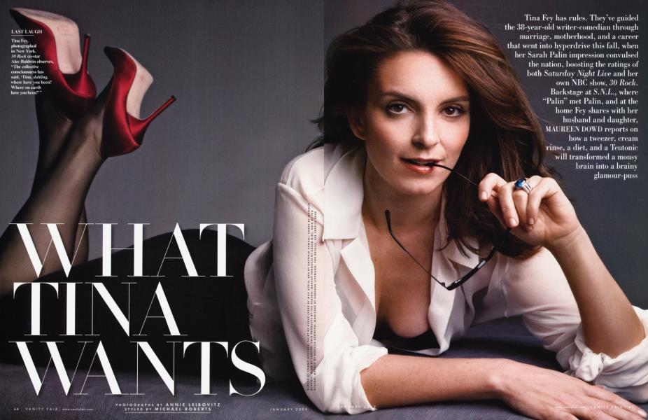 WHAT TINA WANTS | Vanity Fair | January 2009