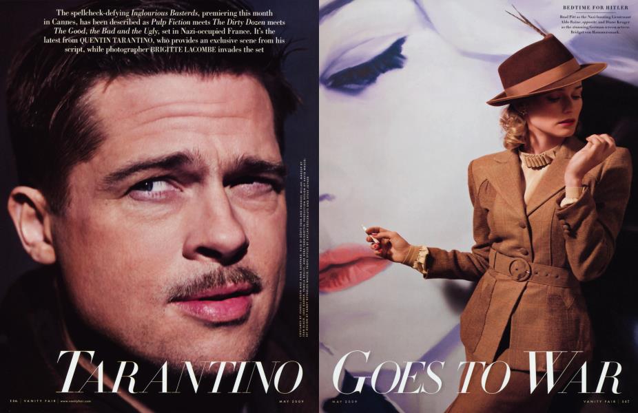 TARANTINO GOES TO WAR | Vanity Fair | May 2009