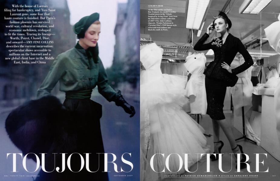 TOUJOURS COUTURE | Vanity Fair | September 2009