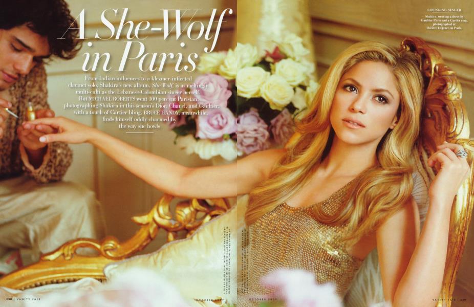 A She-Wolf in Paris | Vanity Fair | October 2009