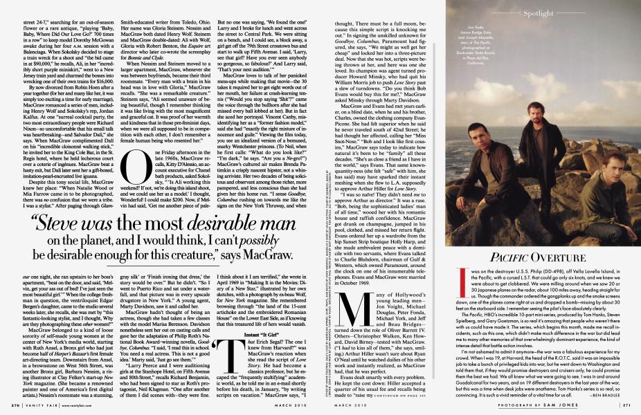 PACIFIC OVERTURE | Vanity Fair | March 2010