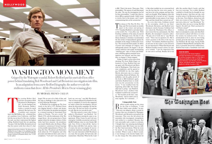 WASHINGTON MONUMENT | Vanity Fair | April 2011