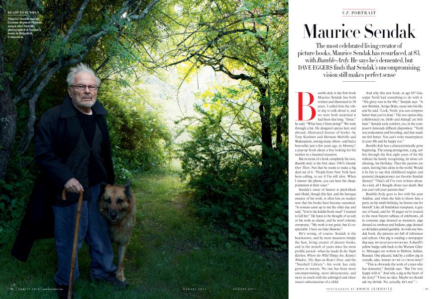 Maurice Sendak | Vanity Fair | August 2011