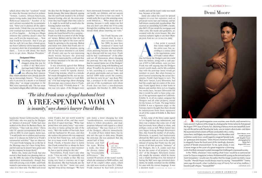 Demi Moore | Vanity Fair | August 2011