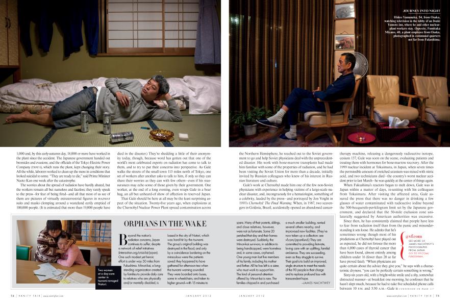 ORPHANS IN THE WAKE | Vanity Fair | January 2012