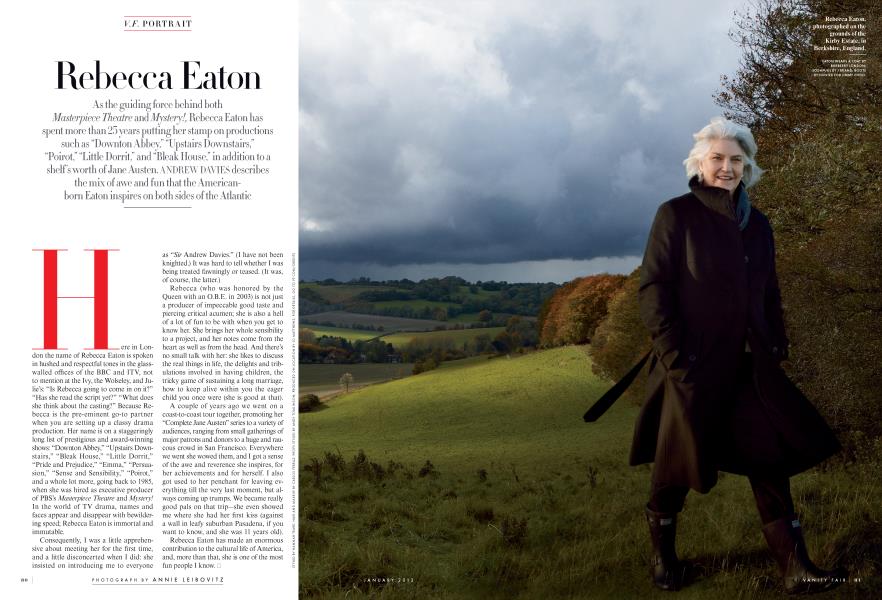 Rebecca Eaton | Vanity Fair | January 2012