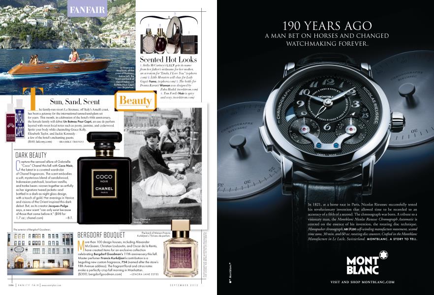 BERGDORF BOUQUET | Vanity Fair | September 2012