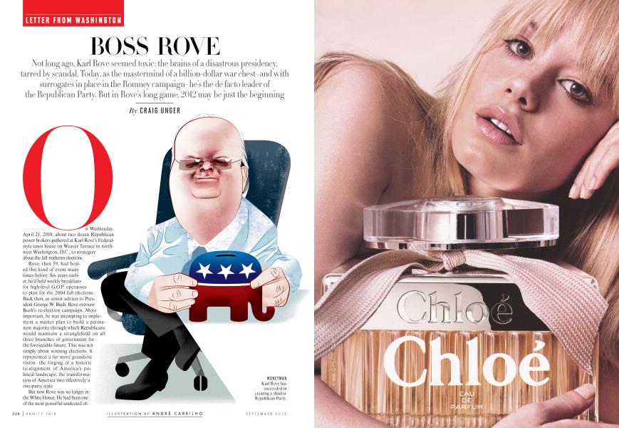 BOSS ROW | Vanity Fair | September 2012