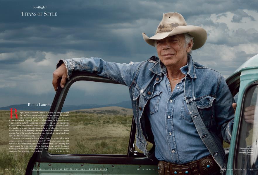 TITANS OF STYLE | Vanity Fair | September 2012
