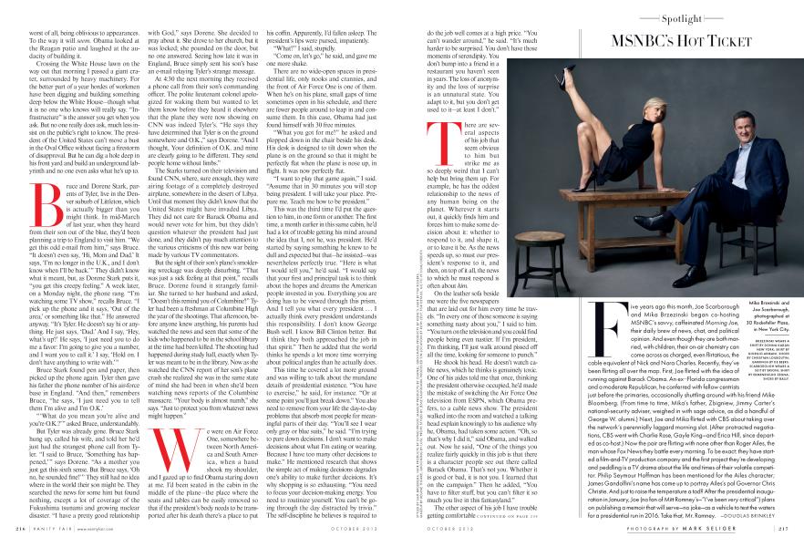 MSNBC's HOT TICKET | Vanity Fair | October 2012