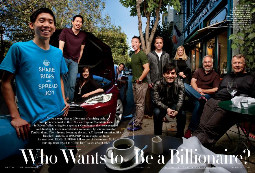 Who Wants to Be a Billionaire? | Vanity Fair | October 2012