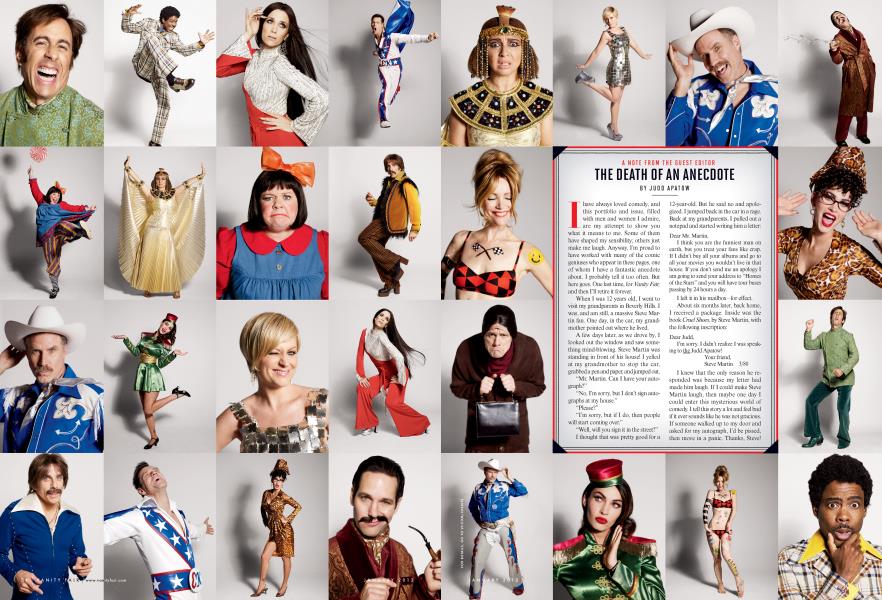 THE DEATH OF AN ANECDOTE | Vanity Fair | January 2013